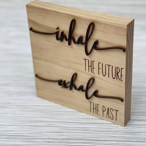 Handmade laser wood sign - Picture 3 of 4